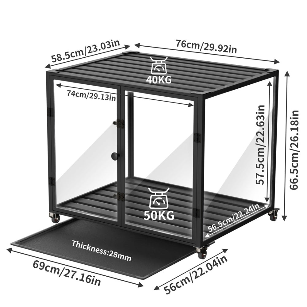 Heavy Duty Metal Pet Dog Playpen Foldable Pet Exercise Fence Cage