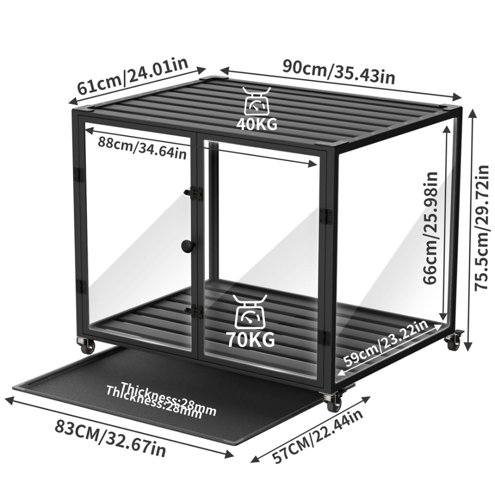 Heavy Duty Metal Pet Dog Playpen Foldable Pet Exercise Fence Cage