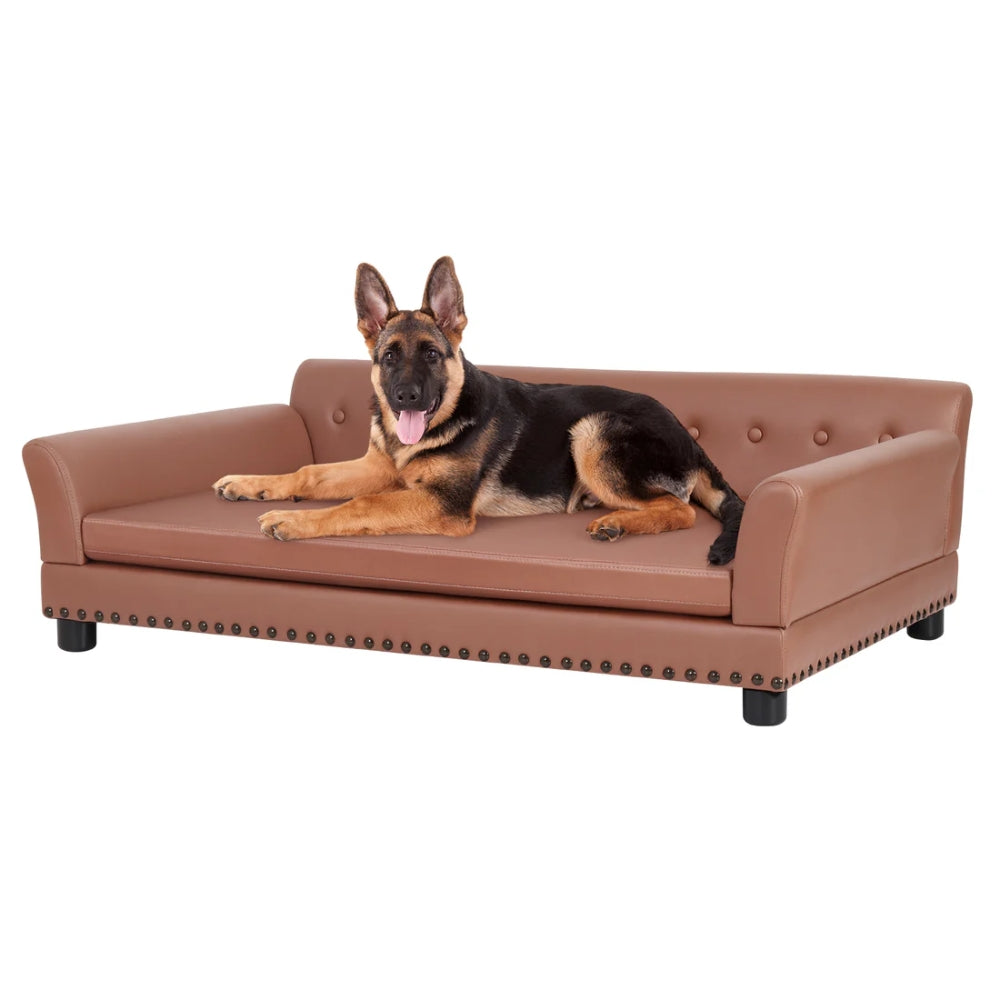 Waterproof Sofa Dog Bed Cat Couch Chair Pet Bed with Removable Cushion