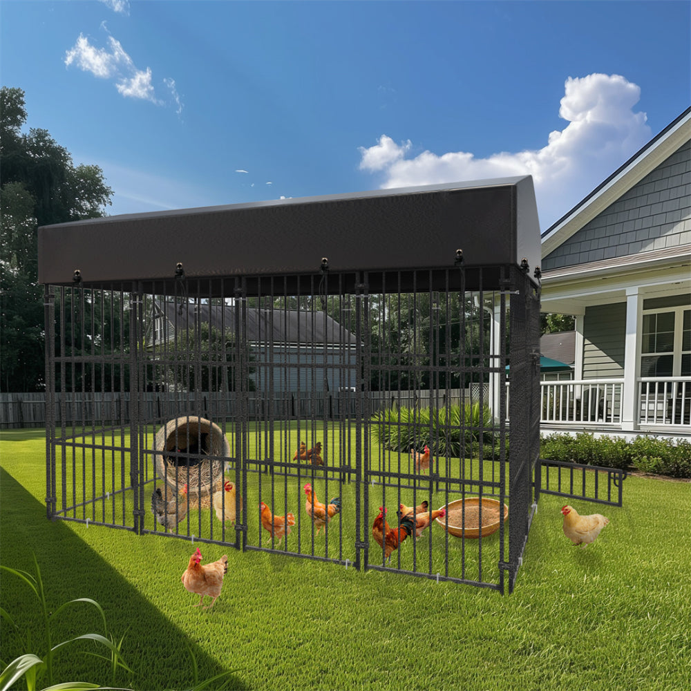 Large Heavy-Duty Dog Kennel Playpen