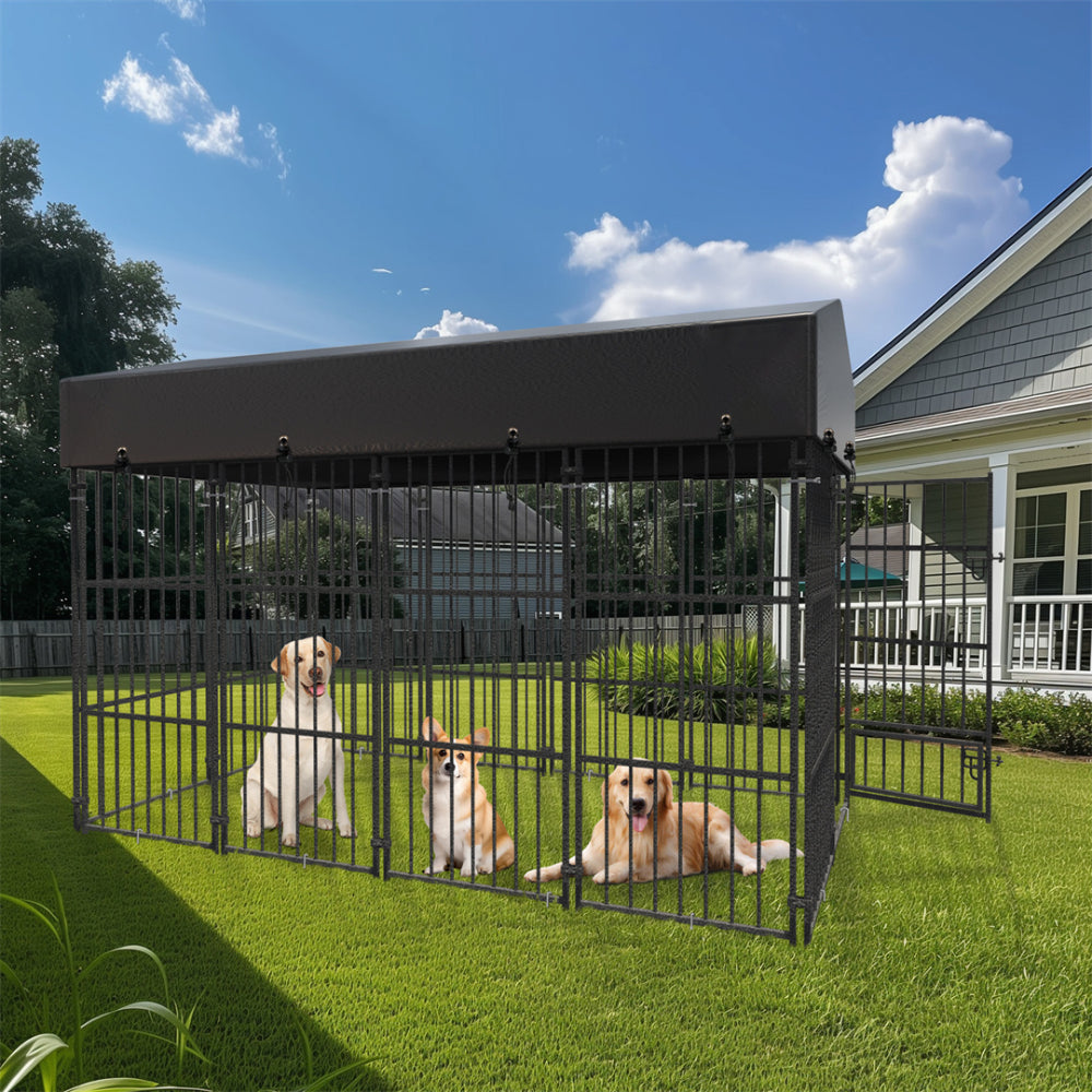 Large Heavy-Duty Dog Kennel Playpen