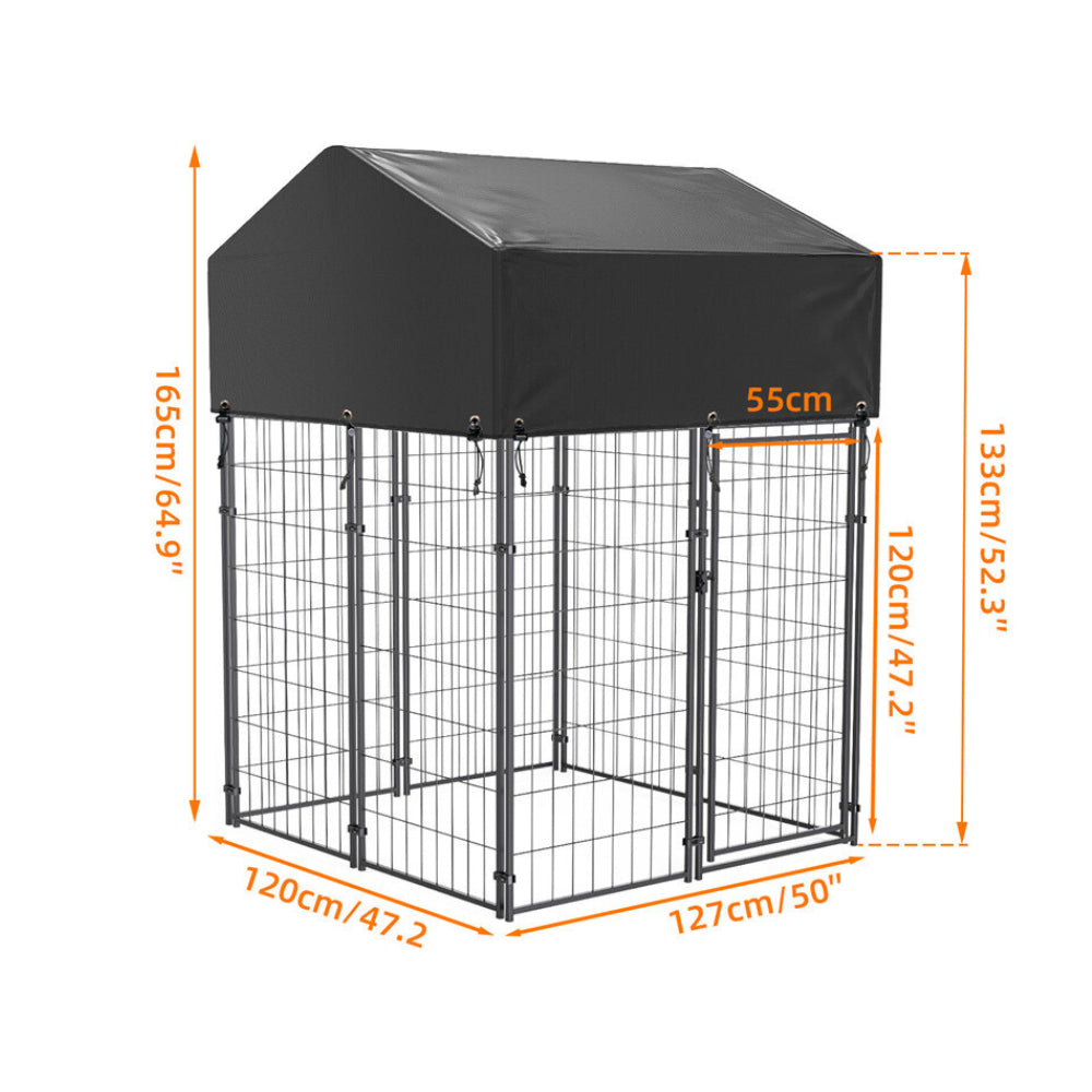 Large Heavy-Duty Dog Kennel Playpen