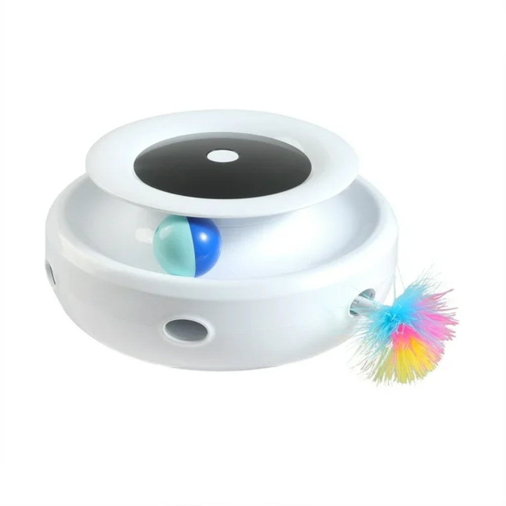 Electric Interactive Toy Pet Set 2 in 1 Smart Feather Fun Ball